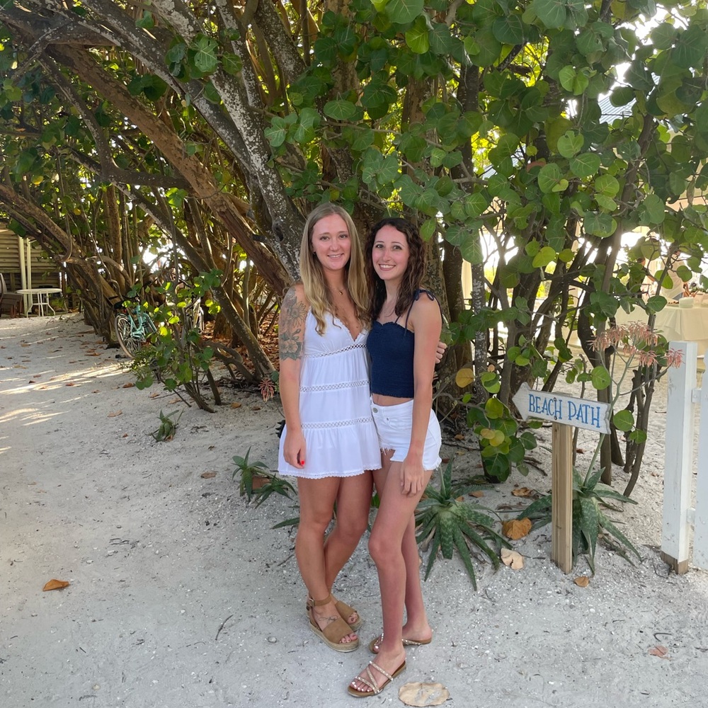 Shore dress white mini dress!